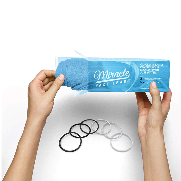 Miracle Face Erase Makeup Other - 2-Pack Blue Microfiber Makeup Remover